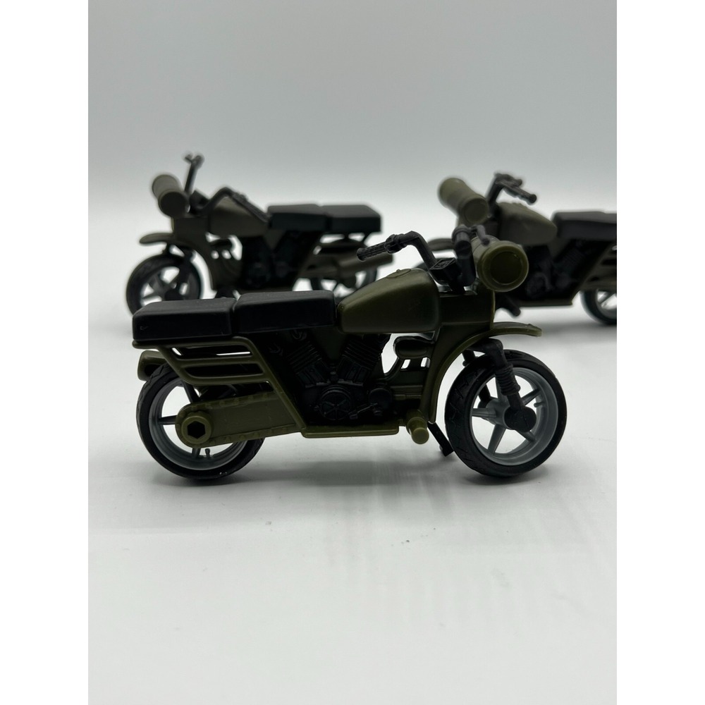Power Team Elite World Peacekeepers Motorbike x 3 1:18 3.75 Scale GI Joe - H-5 - Picture 4 of 9